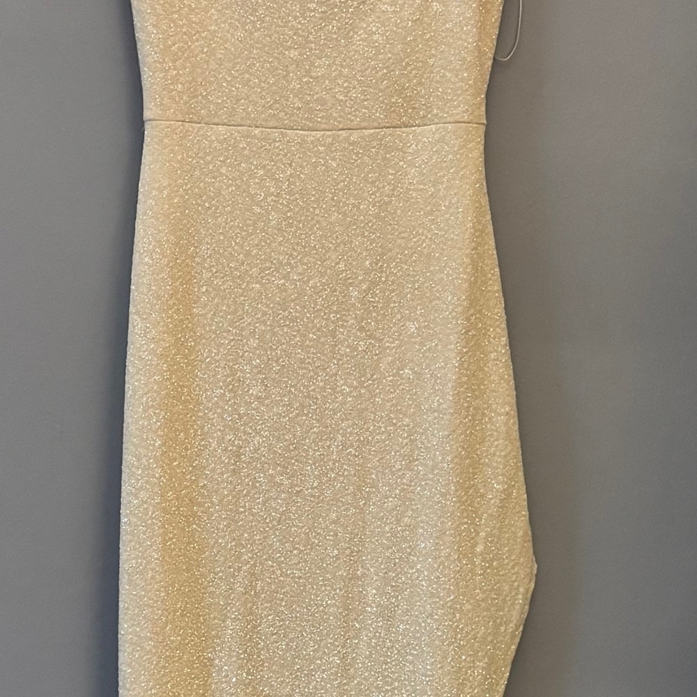 Windsor Cream Spaghetti Strap Sheath Dress